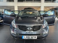 USED 2011 61 KIA SPORTAGE 2.0 CRDI KX-3 5d 134 BHP LOW MILEAGE EXCELLENT EXAMPLE