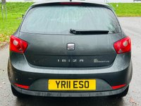 USED 2011 11 SEAT IBIZA 1.4 CHILL 5d 85 BHP CLIMATE CONTROL BLUETOOTH