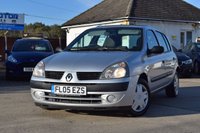 USED 2005 05 RENAULT CLIO 1.1 EXPRESSION 16V 5d 75 BHP 