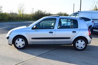 USED 2005 05 RENAULT CLIO 1.1 EXPRESSION 16V 5d 75 BHP 