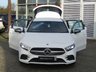 USED 2019 68 MERCEDES-BENZ A-CLASS 1.5 A 180 D AMG LINE EXECUTIVE 5d 114 BHP Finished in POLAR WHITE with contrasting FULL LEATHER ALCANTARA Trim. This New Shape A class certainly looks smart, with its slim lights and smooth body panels. There's plenty of room in the front and the back which will be great for the average family. Features include Virtual Dash, Full leather alcantara, Alloys, Sat Nav, Reversing Camera, DAB, B/Tooth and much more. Mercedes Dealer Serviced at 15452 miles, 35789 miles, and at 45001 miles (inc Auto Gearbox Oil) on 17/1/2022.