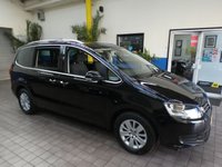 USED 2018 18 VOLKSWAGEN SHARAN 1.4 SE NAV TSI BLUEMOTION TECHNOLOGY DSG 5d 148 BHP 7 SEAT SAT NAV PARKING SENSORS