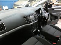 USED 2018 18 VOLKSWAGEN SHARAN 1.4 SE NAV TSI BLUEMOTION TECHNOLOGY DSG 5d 148 BHP 7 SEAT SAT NAV PARKING SENSORS