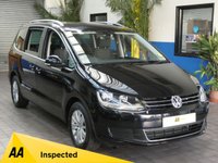 USED 2018 18 VOLKSWAGEN SHARAN 1.4 SE NAV TSI BLUEMOTION TECHNOLOGY DSG 5d 148 BHP 7 SEAT SAT NAV PARKING SENSORS