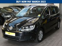 USED 2018 18 VOLKSWAGEN SHARAN 1.4 SE NAV TSI BLUEMOTION TECHNOLOGY DSG 5d 148 BHP 7 SEAT SAT NAV PARKING SENSORS