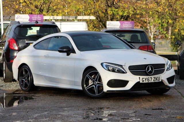 2017 67 Mercedes-Benz C-Class 2.0 C 200 AMG LINE PREMIUM PLUS 2d 181 BHP
