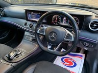 USED 2018 68 MERCEDES-BENZ E-CLASS 3.0 E 350 D 4MATIC AMG LINE PREMIUM 4d 255 BHP STUNNING HUGE SPEC 2018/68reg MERCEDES E-350 3.0 DIESEL V6 AMG-LINE PREMIUM 4DR - 4-MATIC - 9G-TRONIC AUTO BOX WITH PADDLE SHIFT - HEATED 1/2 LEATHER ALCANTARA - COMMAND HDD NAVIGATION - AMBIENT LIGHTING - PARK ASSIST - APPLE CAR PLAY PLUS LOTS LOTS MORE !!!!!  1 FORMER KEEPER - FULL SERVICE HISTORY