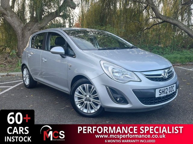 2012 12 VAUXHALL CORSA 1.2 SE 5d 83 BHP 7 SERVICE STAMPS IN THE BOOK, NEW FRONT DISCS AND PADS AND BRAKE FLUID CHANGE