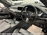 USED 2018 68 BMW X6 S/S XDRIVE40D M SPORT 8 SPEED AUTO UK DELIVERY FLAT FEE &pound;100*OVER 100 IMAGES ON OUR WEBSITE*BESPOKE FINANCE ARRANGED*PART EXCHANGE WELCOME*ALL VEHICLES HPI CLEAR