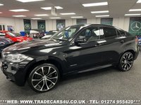 USED 2018 68 BMW X6 S/S XDRIVE40D M SPORT 8 SPEED AUTO UK DELIVERY FLAT FEE &pound;100*OVER 100 IMAGES ON OUR WEBSITE*BESPOKE FINANCE ARRANGED*PART EXCHANGE WELCOME*ALL VEHICLES HPI CLEAR