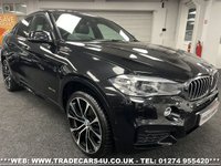 USED 2018 68 BMW X6 S/S XDRIVE40D M SPORT 8 SPEED AUTO UK DELIVERY FLAT FEE &pound;100*OVER 100 IMAGES ON OUR WEBSITE*BESPOKE FINANCE ARRANGED*PART EXCHANGE WELCOME*ALL VEHICLES HPI CLEAR