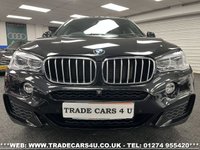USED 2018 68 BMW X6 S/S XDRIVE40D M SPORT 8 SPEED AUTO UK DELIVERY FLAT FEE &pound;100*OVER 100 IMAGES ON OUR WEBSITE*BESPOKE FINANCE ARRANGED*PART EXCHANGE WELCOME*ALL VEHICLES HPI CLEAR
