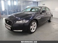 USED 2015 65 JAGUAR XF 2.0 PORTFOLIO 4d 177 BHP Celestial Black Pearl WITH IVORY LEATHER TRIM AND FULLY LOADED