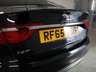 USED 2015 65 JAGUAR XF 2.0 PORTFOLIO 4d 177 BHP Celestial Black Pearl WITH IVORY LEATHER TRIM AND FULLY LOADED