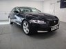 USED 2015 65 JAGUAR XF 2.0 PORTFOLIO 4d 177 BHP Celestial Black Pearl WITH IVORY LEATHER TRIM AND FULLY LOADED