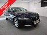 USED 2015 65 JAGUAR XF 2.0 PORTFOLIO 4d 177 BHP Celestial Black Pearl WITH IVORY LEATHER TRIM AND FULLY LOADED