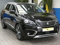 USED 2018 68 PEUGEOT 5008 1.2 S/S ALLURE 5d 130 BHP 7 SEATS SAT NAV CRUISE REAR VIEW CAMERA PART LEATHER INTERIOR 6 MONTHS GOLD WARRANTY