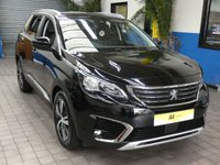 USED 2018 68 PEUGEOT 5008 1.2 S/S ALLURE 5d 130 BHP 7 SEATS SAT NAV CRUISE REAR VIEW CAMERA PART LEATHER INTERIOR 6 MONTHS GOLD WARRANTY