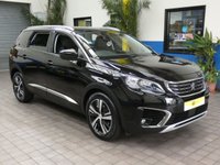 USED 2018 68 PEUGEOT 5008 1.2 S/S ALLURE 5d 130 BHP 7 SEATS SAT NAV CRUISE REAR VIEW CAMERA PART LEATHER INTERIOR 6 MONTHS GOLD WARRANTY