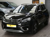 USED 2018 68 PEUGEOT 5008 1.2 S/S ALLURE 5d 130 BHP 7 SEATS SAT NAV CRUISE REAR VIEW CAMERA PART LEATHER INTERIOR 6 MONTHS GOLD WARRANTY