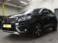 USED 2018 68 PEUGEOT 5008 1.2 S/S ALLURE 5d 130 BHP 7 SEATS SAT NAV CRUISE REAR VIEW CAMERA PART LEATHER INTERIOR 6 MONTHS GOLD WARRANTY