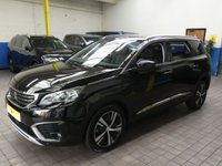 USED 2018 68 PEUGEOT 5008 1.2 S/S ALLURE 5d 130 BHP 7 SEATS SAT NAV CRUISE REAR VIEW CAMERA PART LEATHER INTERIOR 6 MONTHS GOLD WARRANTY
