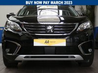 USED 2018 68 PEUGEOT 5008 1.2 S/S ALLURE 5d 130 BHP 7 SEATS SAT NAV CRUISE REAR VIEW CAMERA PART LEATHER INTERIOR 6 MONTHS GOLD WARRANTY