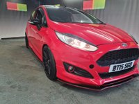 USED 2015 15 FORD FIESTA 1.0 ZETEC S RED EDITION 3d 139 BHP 