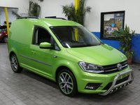 USED 2017 58 VOLKSWAGEN CADDY 2.0 C20 TDI HIGHLINE 148 BHP No Vat Lady Owner Sat Nav Dash Cam Bull Bars Rear view camera low mileage excellent service history