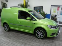 USED 2017 58 VOLKSWAGEN CADDY 2.0 C20 TDI HIGHLINE 148 BHP No Vat Lady Owner Sat Nav Dash Cam Bull Bars Rear view camera low mileage excellent service history