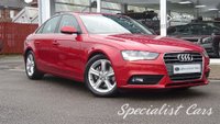 USED 2015 15 AUDI A4 2.0 TDI ULTRA SE TECHNIK 4d 161 BHP 