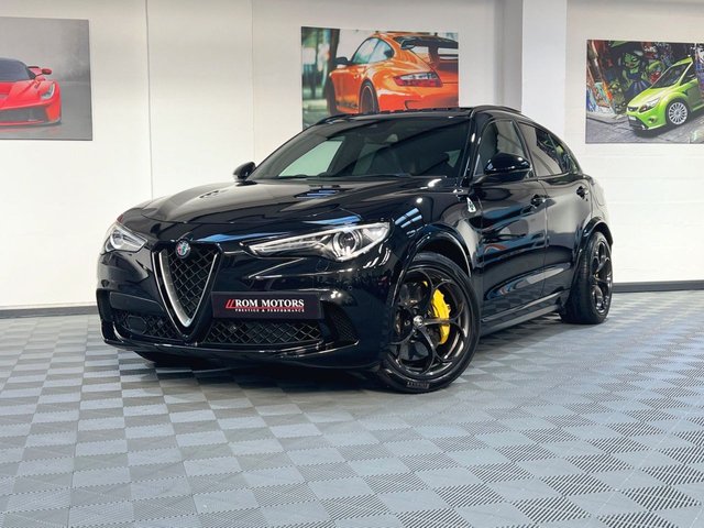 2018 S Alfa Romeo Stelvio 2.9 V6 BITURBO QUADRIFOGLIO 5d 503 BHP