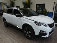 USED 2019 19 PEUGEOT 5008 1.2 PURETECH S/S GT LINE 5d 130 BHP STUNNING EXAMPLE 7 SEATS SAT NAV PART LEATHER 6 MONTHS GOLD WARRANTY