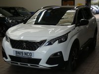 USED 2019 19 PEUGEOT 5008 1.2 PURETECH S/S GT LINE 5d 130 BHP STUNNING EXAMPLE 7 SEATS SAT NAV PART LEATHER 6 MONTHS GOLD WARRANTY
