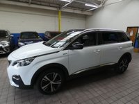 USED 2019 19 PEUGEOT 5008 1.2 PURETECH S/S GT LINE 5d 130 BHP STUNNING EXAMPLE 7 SEATS SAT NAV PART LEATHER 6 MONTHS GOLD WARRANTY