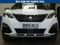 USED 2019 19 PEUGEOT 5008 1.2 PURETECH S/S GT LINE 5d 130 BHP STUNNING EXAMPLE 7 SEATS SAT NAV PART LEATHER 6 MONTHS GOLD WARRANTY