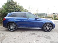 USED 2018 68 MERCEDES-BENZ GLC-CLASS 2.1 GLC 250 D 4MATIC AMG LINE PREMIUM 5d 201 BHP SATNAV-NIGHT PACK-AMG GRILL