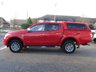 USED 2016 65 MITSUBISHI L200 2.4 DI-D 4X4 TITAN DCB 178 BHP Finished in Rally Red with contrasting cloth interior. Features include DAB, B/Tooth, Cruise, Lane Departure and Touch Screen Radio. Just Serviced. This pick up is as rough and as tough as they come with great safety credentials and a four star rating from Euro NCAP. Low mileage for the year. Just serviced and 12 months MOT.