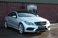USED 2016 66 MERCEDES-BENZ E-CLASS 2.1 E 220 D AMG LINE EDITION PREMIUM 2d AUTO 174 BHP SAT NAV & HARMAN/KARDON SOUND