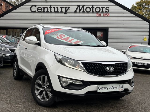 2014 64 Kia Sportage 1.7 CRDi White Edition NAV 5dr - HEATED SEATS