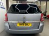 USED 2011 11 VAUXHALL ZAFIRA 1.6 16V Energy MPV 5dr Petrol Manual Euro 5 (115 ps) Air Con, 7-Seater, Alloys