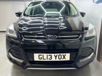 USED 2013 13 FORD KUGA 2.0 TDCi Titanium X SUV 5dr Diesel Manual 2WD Euro 5 (140 ps)  Pan-Roof,Heated Leather,Cruise