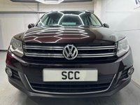 USED 2013 13 VOLKSWAGEN TIGUAN 2.0 TDI BlueMotion Tech SE SUV 5dr Diesel DSG 4WD Euro 5 (s/s) (140 ps) DAB, Bluetooth, DSG, Belt Done