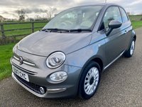 USED 2017 17 FIAT 500 1.2 LOUNGE 3d 69 BHP **12 MONTHS NATIONAL WARRANTY**