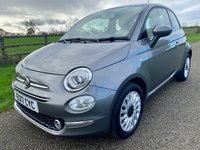 USED 2017 17 FIAT 500 1.2 LOUNGE 3d 69 BHP **12 MONTHS NATIONAL WARRANTY**