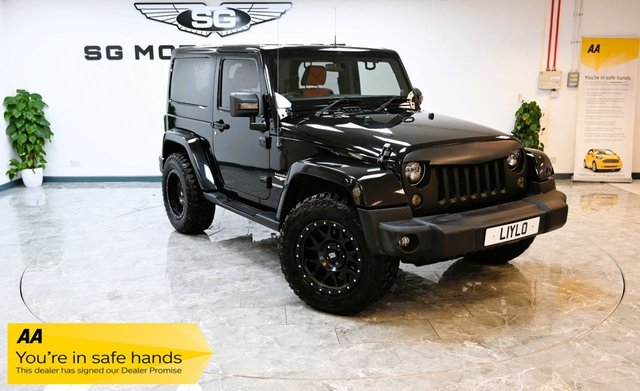 View our Jeep Wrangler 2.8 SAHARA CRD 2d 197 BHP