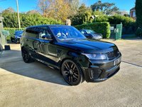 USED 2016 66 LAND ROVER RANGE ROVER SPORT SVR 5.0 V8 SVR 5d 543 BHP F/LR/S/H, Warranty, HUD, Electric Side Steps