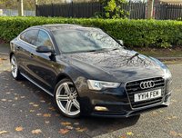 USED 2014 14 AUDI A5 2.0 SPORTBACK TDI QUATTRO S LINE S/S 5d 174 BHP 
