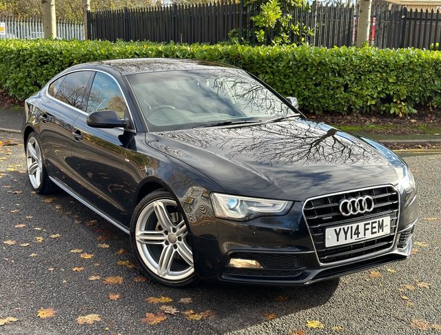 2014 14 Audi A5 2.0 SPORTBACK TDI QUATTRO S LINE S/S 5d 174 BHP