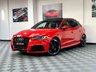 USED 2016 65 AUDI RS3 2.5 RS3 SPORTBACK QUATTRO NAV 5d 362 BHP DYNAMIC PACK / PANORAMIC ROOF